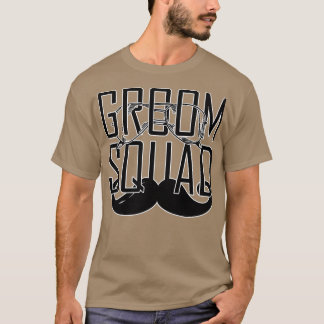 Bruidsjonkers van de Groom Squad T-shirt