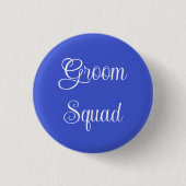 Bruidsjonkersquad Ronde Button 3,2 Cm (Voorkant)