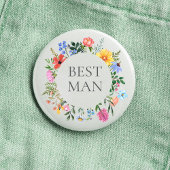 Bruidsjurk Best Man Trouwen Ronde Button 3,2 Cm