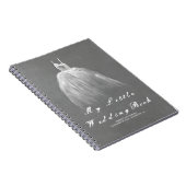 Bruidsjurk bruid om romantisch  te zijn notitieboek (Rechterzijde)