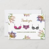 Bruidsjurk Bruidsjonkerfeest Bedankkaart (Voorkant)