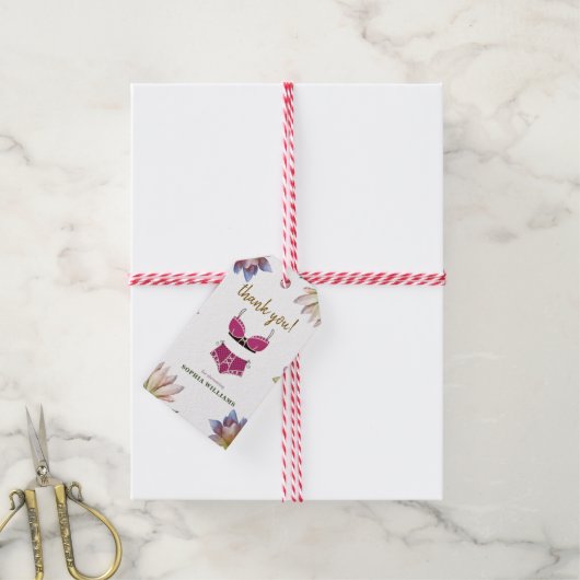 Bruidsjurk Bruiloftcadeau Cadeaulabel (Met Touw)