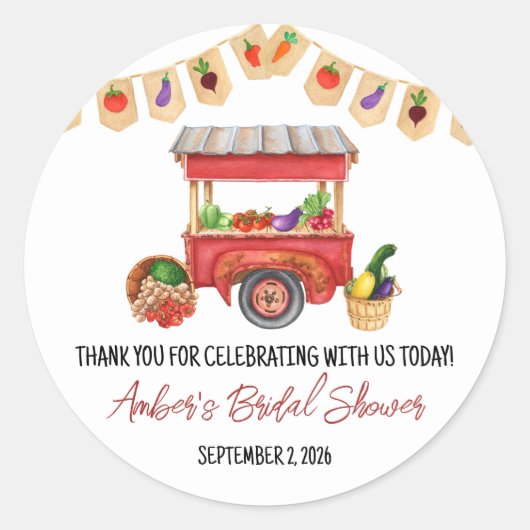 Bruidsjurk Favorieten Sticker (Voorkant)