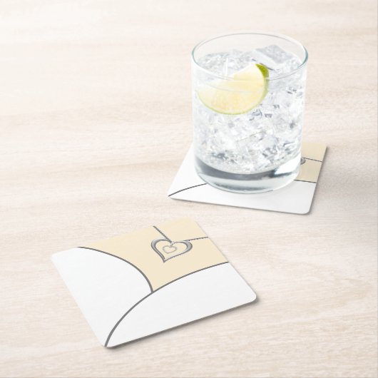 Bruidsjurk onderzetters (Insitu)