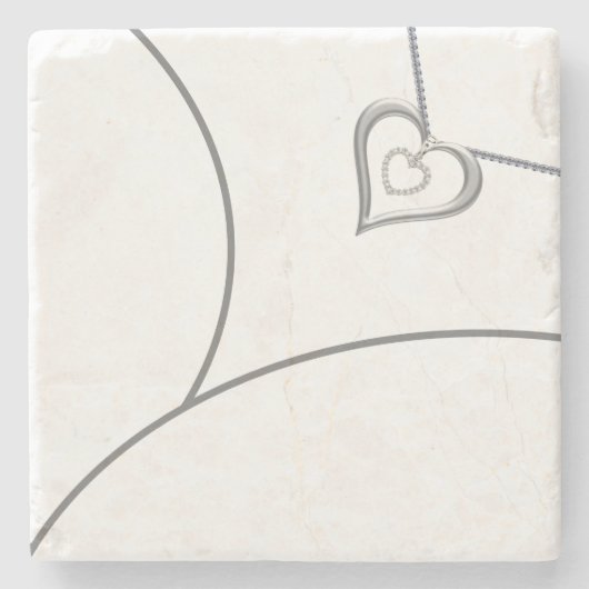 Bruidsjurk onderzetters (Voorkant)