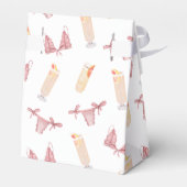 Bruidsjurk & Palomas Bruidsbad Bruidsmeisjes Bedankdoosjes (Achterkant)