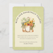 Bruidsjurk Te Koop Bruidsfeest Dankkaart Kaart (Voorkant)