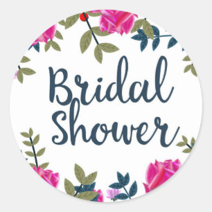 Bruidsjurk Vintage Rozen Ronde Sticker