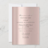 Bruidsjurk Wit Jurk Spark Roze Roze Diamant Kaart (Voorkant)