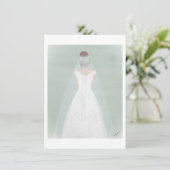 Bruidskaart Kaart (Staand voorkant)