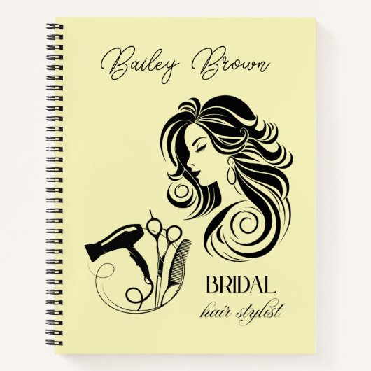 bruidskapster notitieboek (Voorkant)