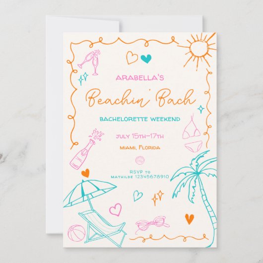 Bruidsmeisje aan Zee | Reisplan, Plezier, Oranje D Kaart (Voorkant)