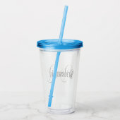 Bruidsmeisje Acryl Drinkbeker (Achterkant)
