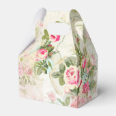 Bruidsmeisje Bedankt w / Vlinder op Collage Bedankdoosjes (Achterkant)