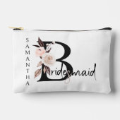 Bruidsmeisje Bloemenbrief Boho Floral gepersonalis Etui (Voorkant)