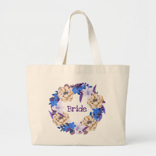 Bruidsmeisje Bruid Moeder Bruidegom Bloemenmeisje Grote Tote Bag