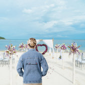 bruidsmeisje bruids bruiloft vrijgezellenfeest har denim jacket