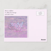 bruidsmeisje | Butterfly Bokeh Lights Briefkaart (Achterkant)