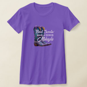 Bruidsmeisje Fantasie Cowboylaarzen T-shirt