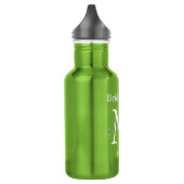 Bruidsmeisje gepersonaliseerd elegant stijlvol waterfles  (Links)