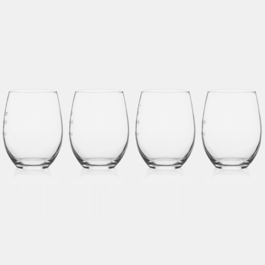 bruidsmeisje gepersonaliseerde naam bruiloft parti wijnglas zonder voet (Links)