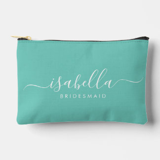 Bruidsmeisje Gift Blue Aqua Etui