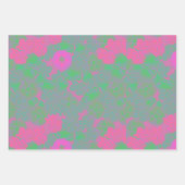 Bruidsmeisje Gifts Wrapping Papier Platte set van  Inpakpapier Vel (Voorkant 3)