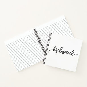 Bruidsmeisje Huwelijk Calligrafie Gastboek Notitie Notitieboek