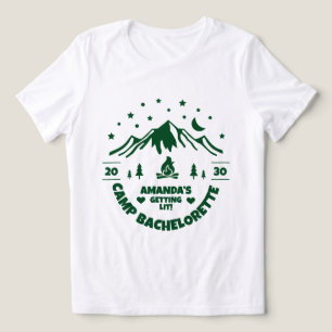Bruidsmeisje Kamp Bachelorette Feest Tri-Blend Shirt