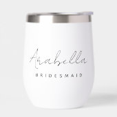 Bruidsmeisje | Modern Minimalistisch Script Hen Pa (Links)