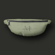 Bruidsmeisje Monogram Sage Groene Bachelorette Par