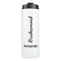 bruidsmeisje monogrammen naam bruiloft cadeau guns