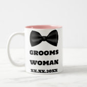 Bruidsmeisje Naam Bruidegom Vrouw Trouw Mokken (Links)