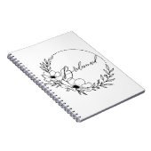 bruidsmeisje notitieboek (Rechterzijde)