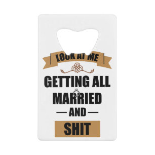 Bruidsmeisje Shirt Dronken Bachelorette Feest Huwe Kredietkaart Flessenopener