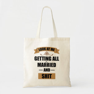 Bruidsmeisje Shirt Dronken Bachelorette Feest Huwe Tote Bag