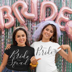 Bruidsmeisje shirt met datum