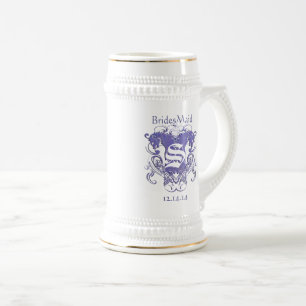 Bruidsmeisje Stein Bruiloft Vintage Leeuwen Bierpul