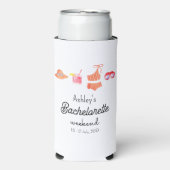 Bruidsmeisje Strand Weekend Zomerfeest (Seltzer Voorkant)