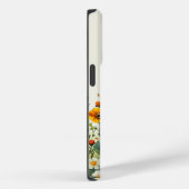 Bruidsmeisje | Wilde bloem Monogram Moederdag Brui Case-Mate iPhone Case (Achterkant / Rechts)