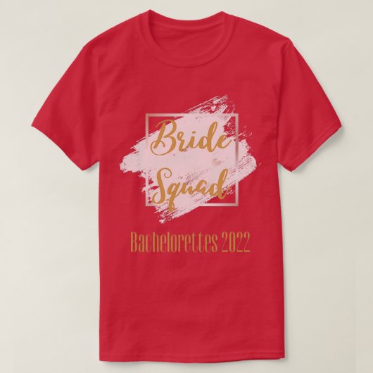 Bruidsmeisjes Bachelorette-feest 2022 Viering T-shirt (Design voorkant)