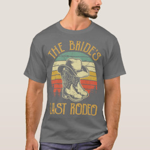 Bruidsmeisjes Boots Hoed De Bruid Sla T-shirt