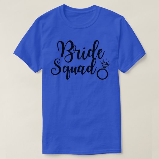 Bruidsmeisjes Bruidsfeest Bruid Trouwerij T-shirt (Design voorkant)