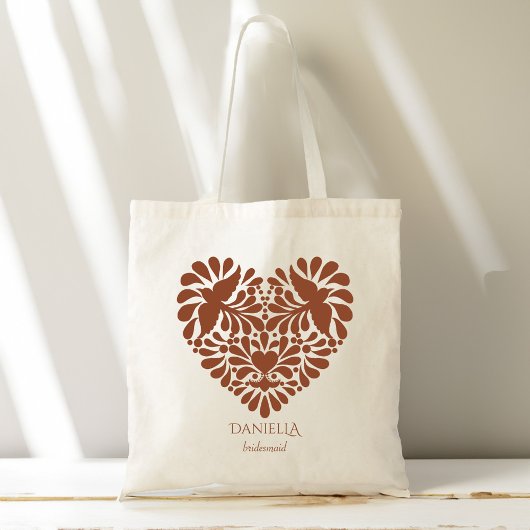 Bruidsmeisjes geschenken talavera gepersonaliseerd tote bag