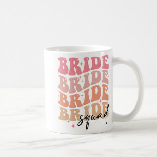 Bruidsmeisjes Groovy Thema Bruiloft Bachelorette Koffiemok