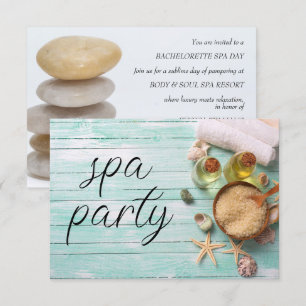Bruidsmeisjes Spa Feest Kaart