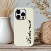 Bruidsmeisjes telefoonhoesje cadeau, Persoonlijk c Case-Mate iPhone Case