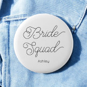 Bruidsmeisjes Trouwjurk Zwart Witte Knop Ronde Button 5,7 Cm