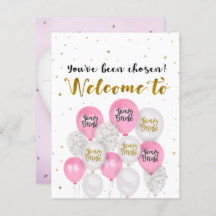 Bruidsmeisjes voorstel - Kaart