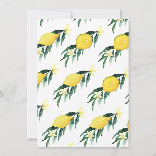 Bruidsmeisjeskrans bruiloft uitnodiging (Achterkant)